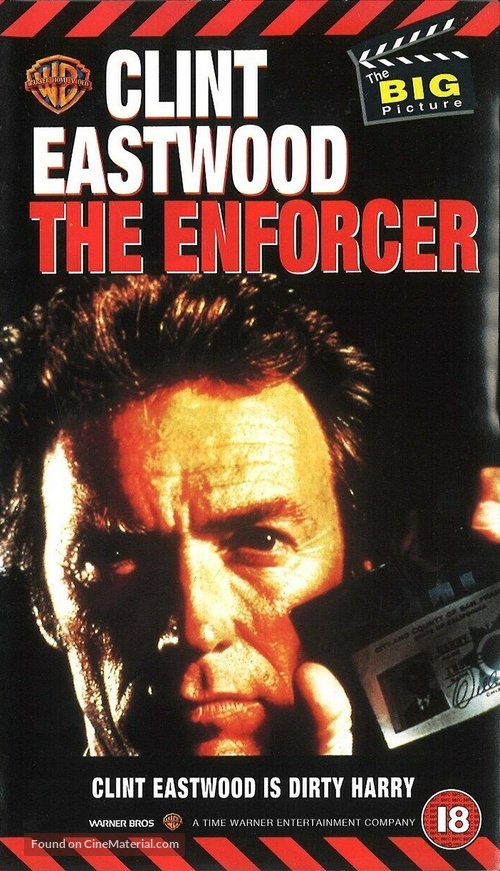 The Enforcer - British VHS movie cover