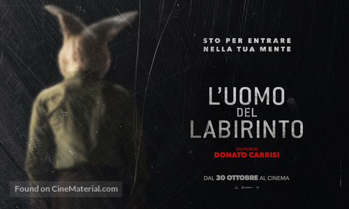 L&#039;uomo del labirinto - Italian Movie Poster