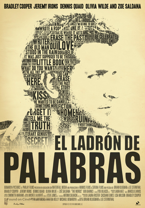 The Words - Spanish Movie Poster