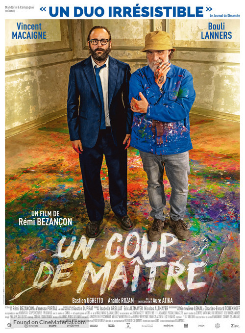 Un coup de ma&icirc;tre - French Movie Poster