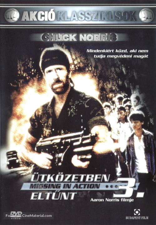 Braddock: Missing in Action III - Hungarian DVD movie cover