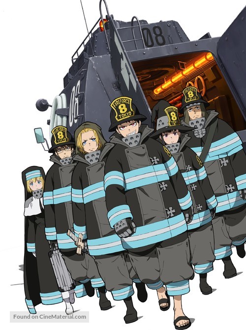 &quot;Fire Force&quot; - Key art