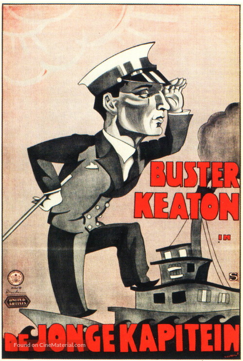Steamboat Bill, Jr. - Dutch Movie Poster