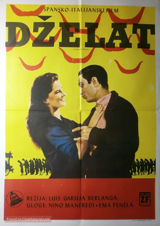 El verdugo - Yugoslav Movie Poster