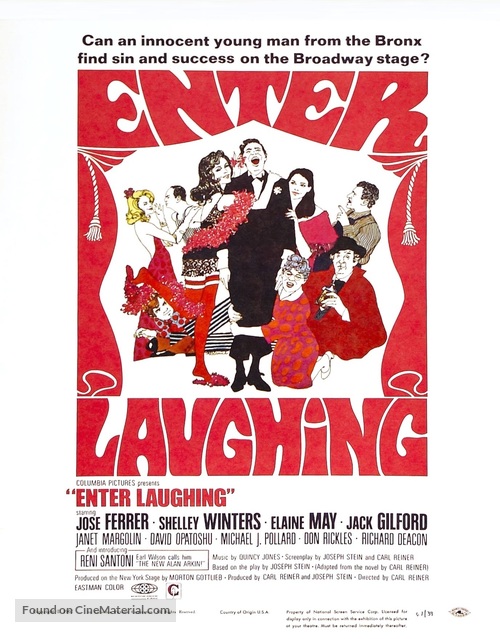 Enter Laughing - Movie Poster
