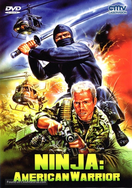 Ninja: American Warrior - German Movie Cover