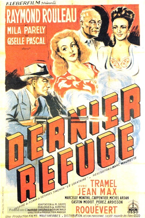 Dernier refuge - French Movie Poster