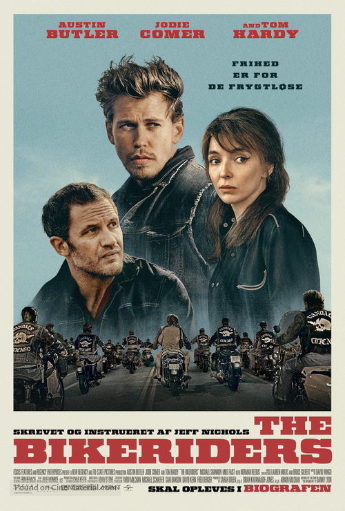 The Bikeriders - Danish Movie Poster