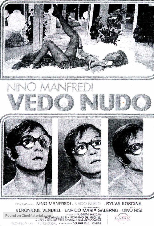 Vedo nudo - Italian Movie Poster