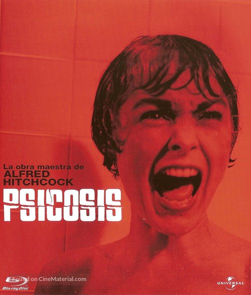 Psycho - Spanish Blu-Ray movie cover