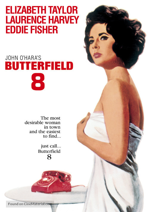 Butterfield 8 - DVD movie cover