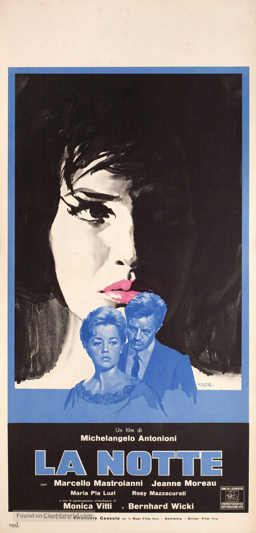 La notte - Italian Movie Poster