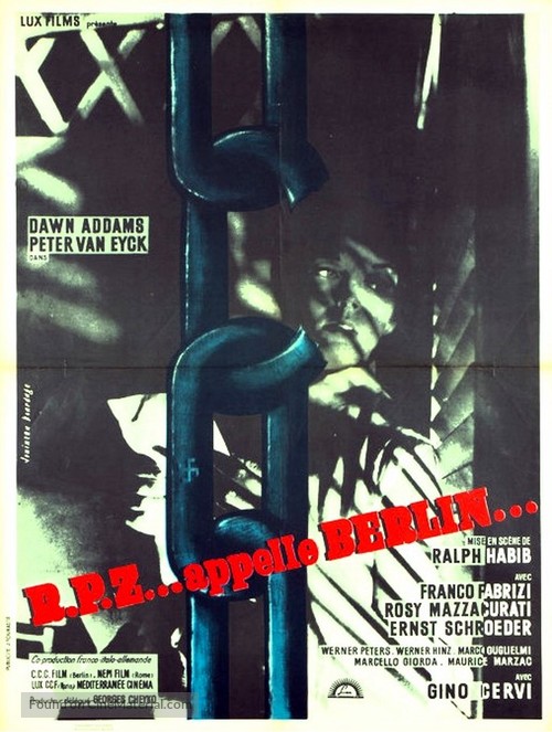 Geheimaktion schwarze Kapelle - French Movie Poster