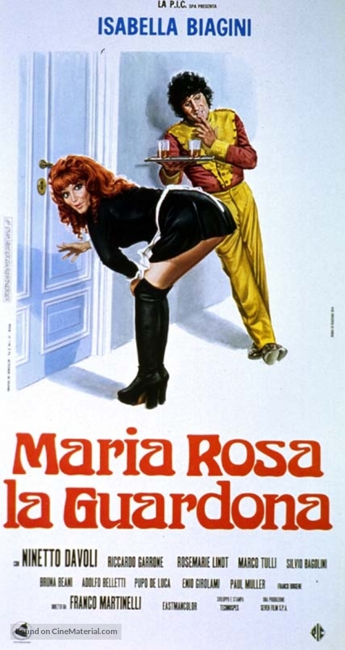 Maria Rosa la guardona - Italian Movie Poster