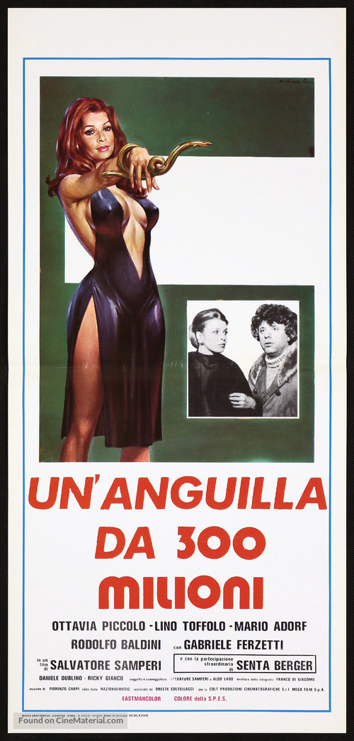 Un&#039;anguilla da 300 milioni - Italian Movie Poster