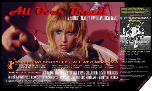 All Over Brazil - German Movie Poster