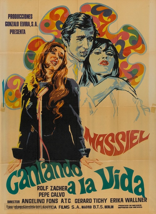 Cantando a la vida - Mexican Movie Poster