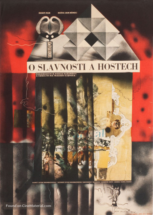 O slavnosti a hostech - Czech Movie Poster