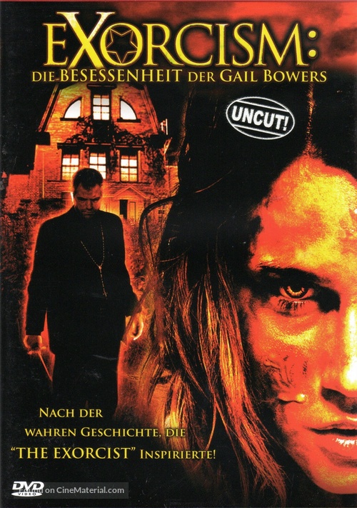 Exorcism: The Possession of Gail Bowers - German DVD movie cover