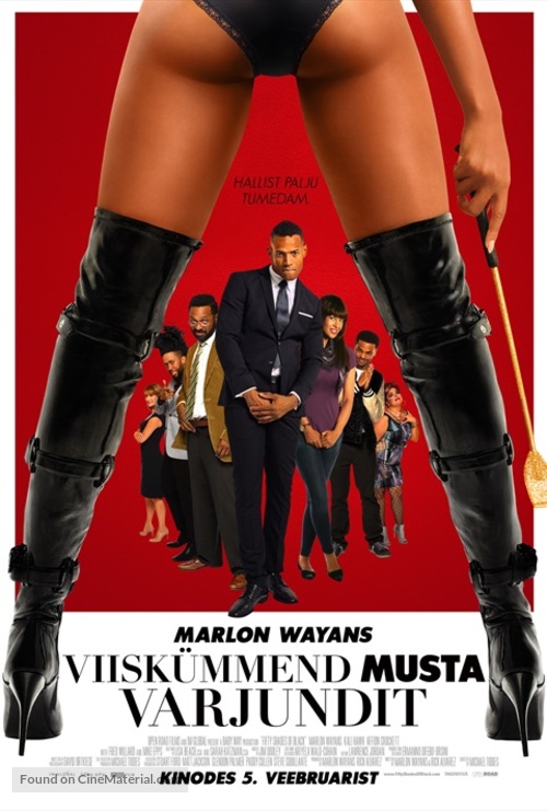 Fifty Shades of Black - Estonian Movie Poster
