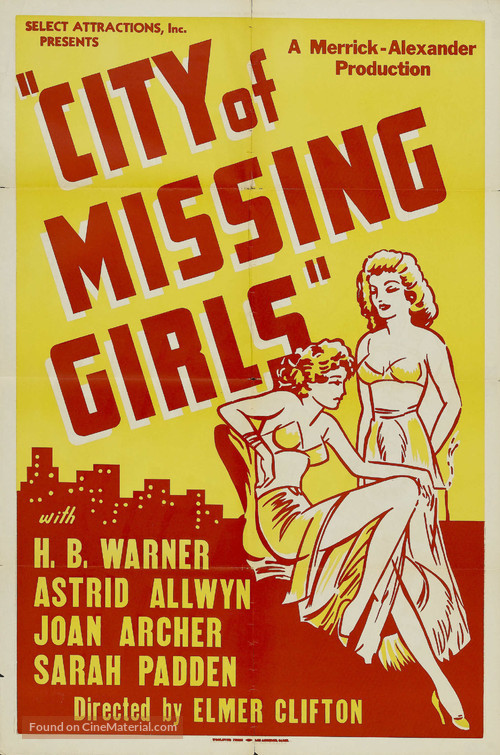 City of Missing Girls - Movie Poster