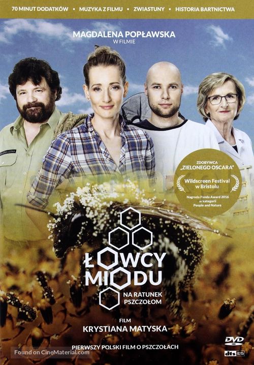 Lowcy miodu - Polish DVD movie cover