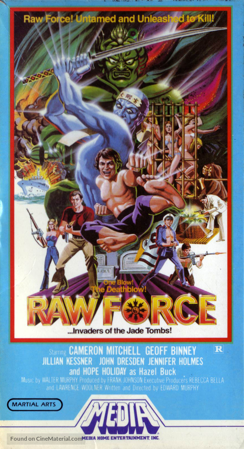 Raw Force - VHS movie cover