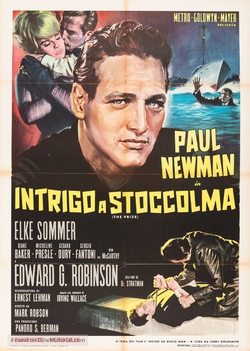 The Prize - Italian Movie Poster