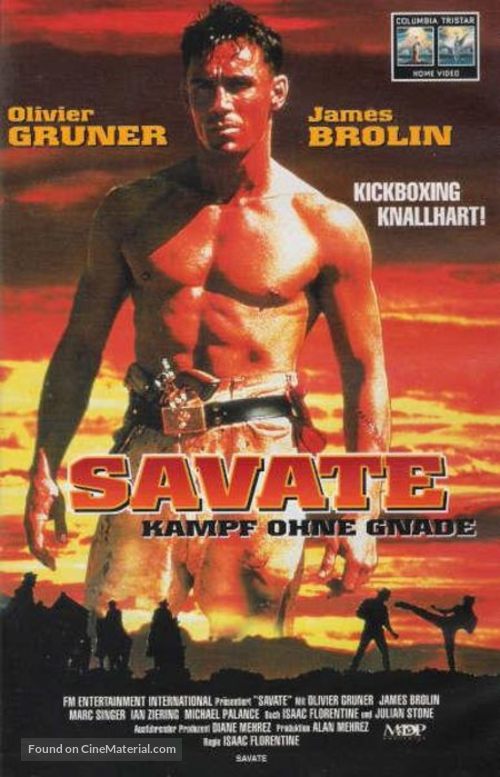 Savate - German VHS movie cover