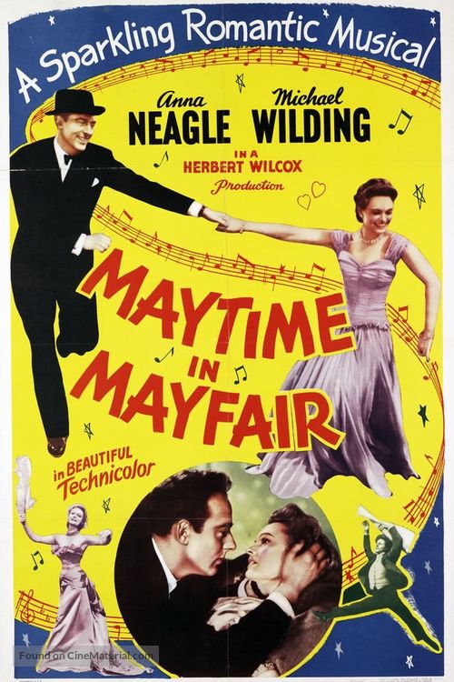 Maytime in Mayfair - British Movie Poster