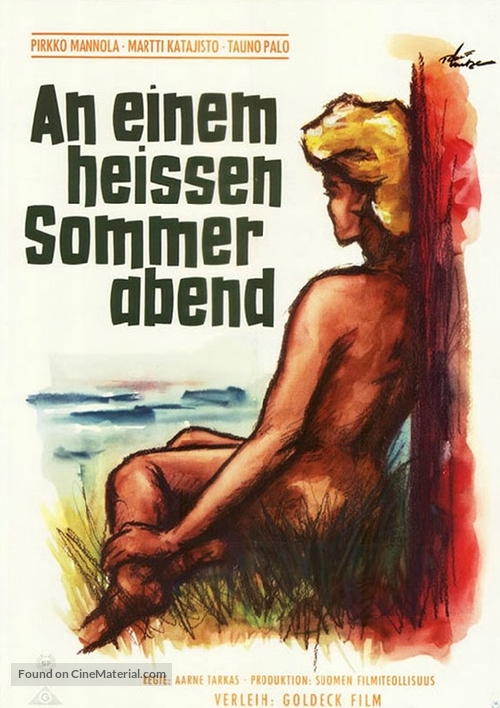 Nina ja Erik - German Movie Poster