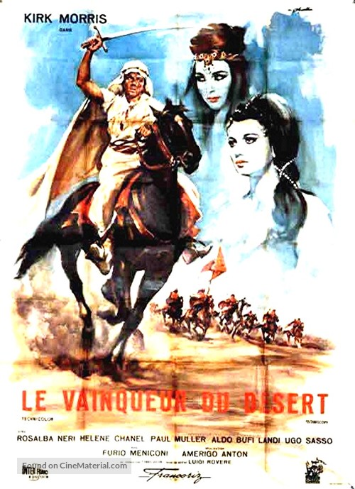 Il dominatore del deserto - French Movie Poster
