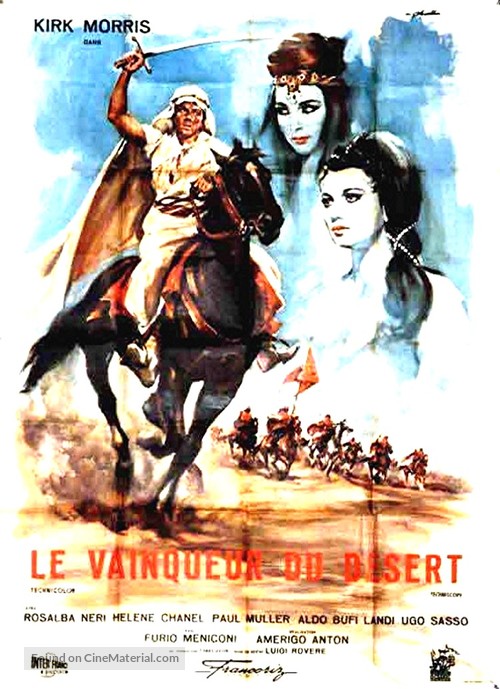 Il dominatore del deserto - French Movie Poster