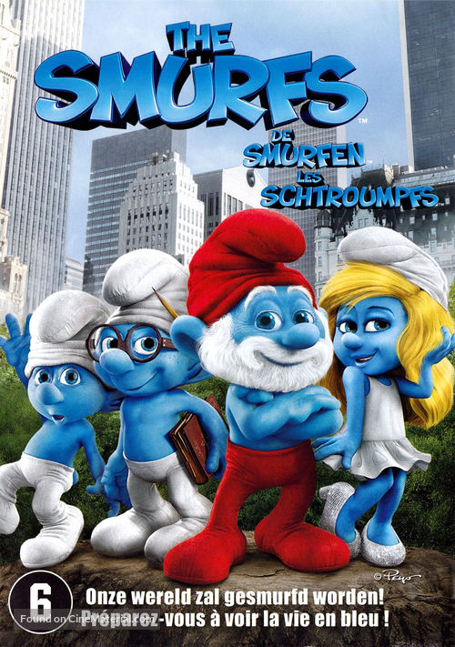 The Smurfs - Dutch DVD movie cover