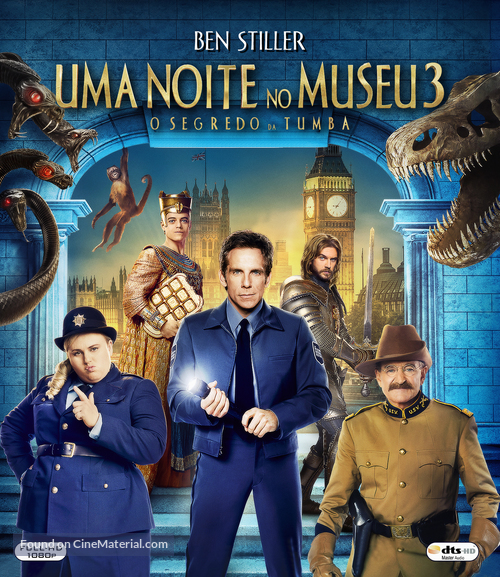 Night at the Museum: Secret of the Tomb - Brazilian Movie Cover