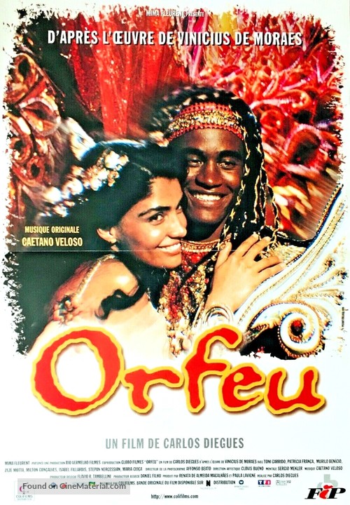 Orfeu - French Movie Poster