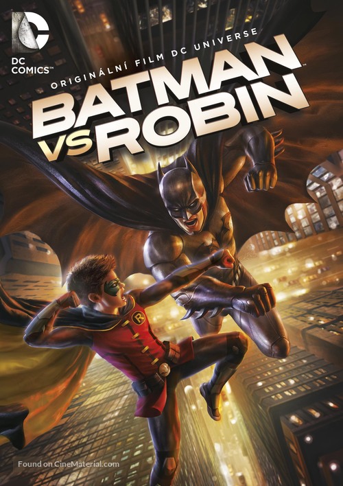 Batman vs. Robin - Czech DVD movie cover