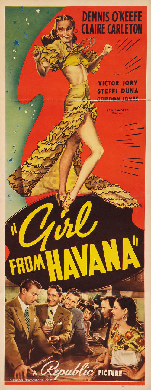 Girl from Havana - Movie Poster