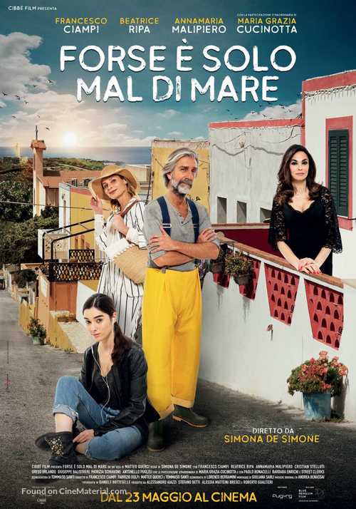 Forse &egrave; solo mal di mare - Italian Movie Poster