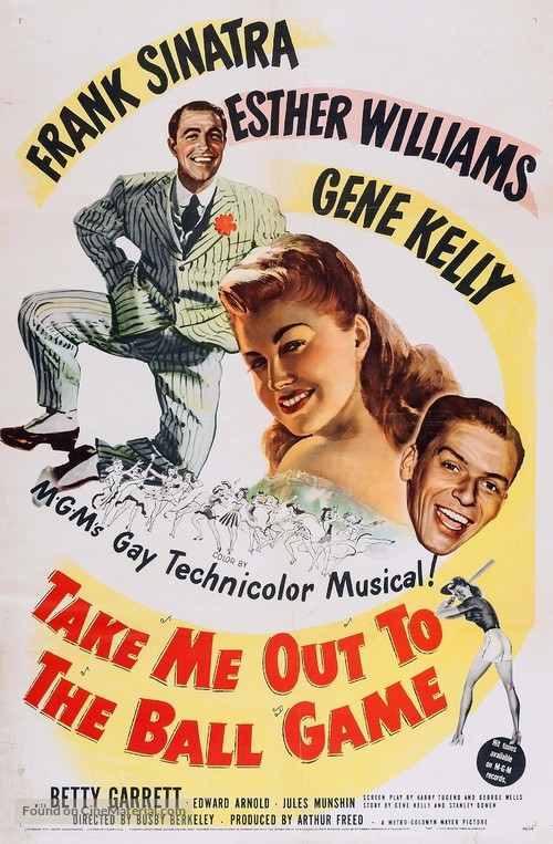 Take Me Out to the Ball Game - Movie Poster