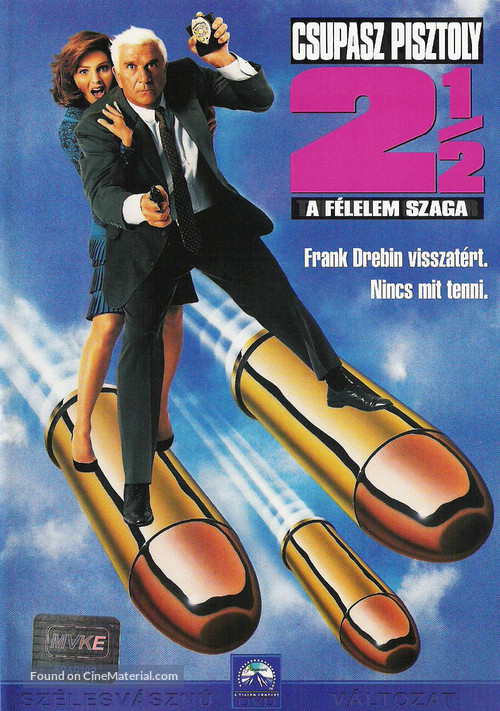 The Naked Gun 2&frac12;: The Smell of Fear - Hungarian Movie Cover