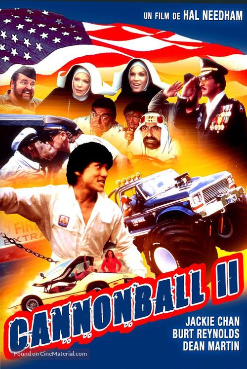 Cannonball Run 2 - French Movie Cover