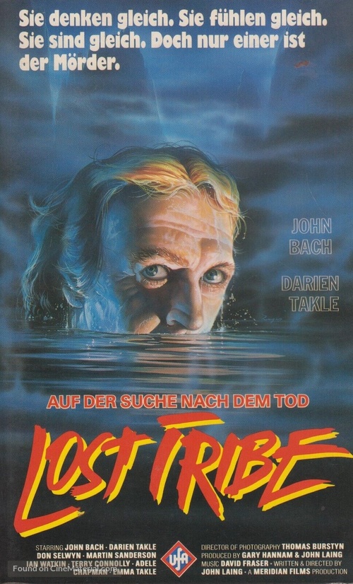 The Lost Tribe - German VHS movie cover