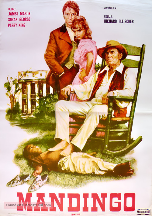 Mandingo - Yugoslav Movie Poster