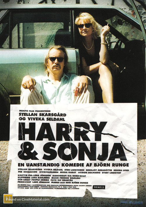 Harry och Sonja - Danish DVD movie cover