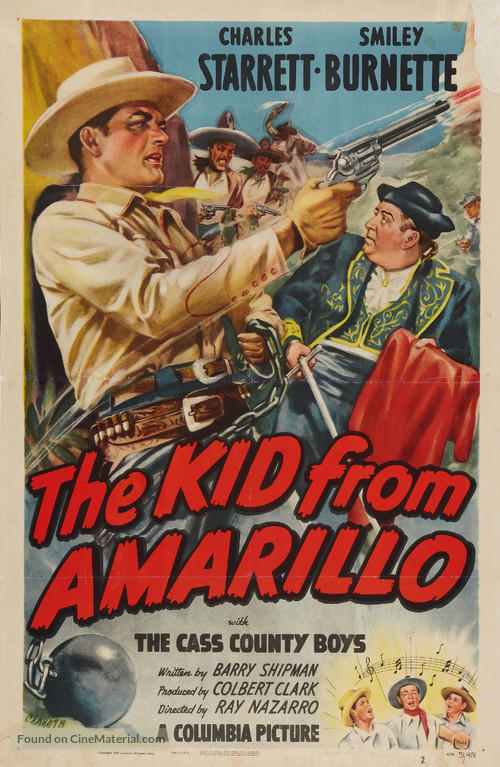 The Kid from Amarillo - Movie Poster