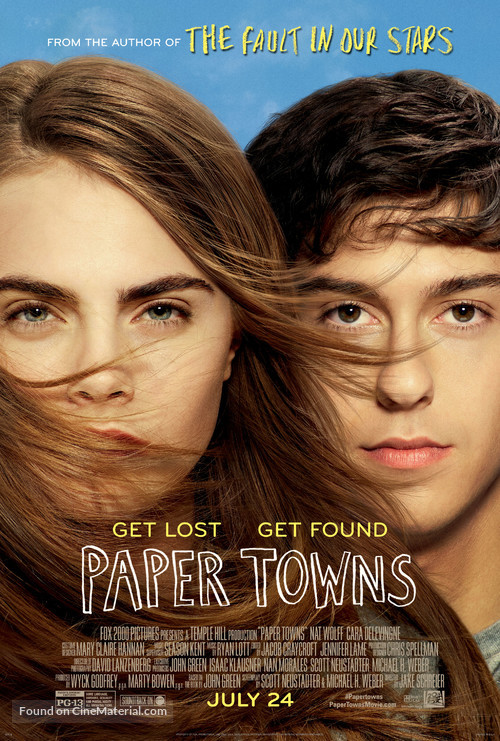 Paper Towns - Movie Poster