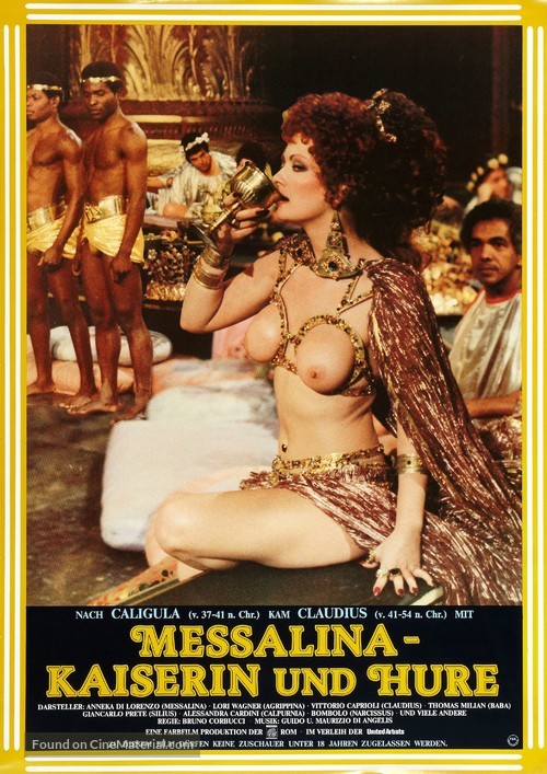 Messalina, Messalina! - German Movie Poster