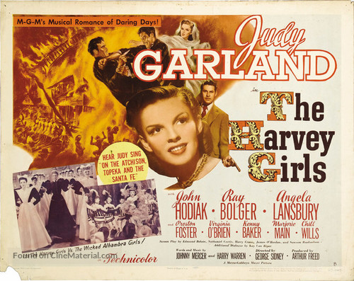 The Harvey Girls - Movie Poster