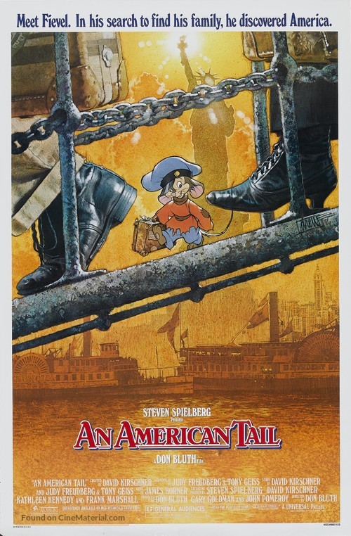 An American Tail - Movie Poster